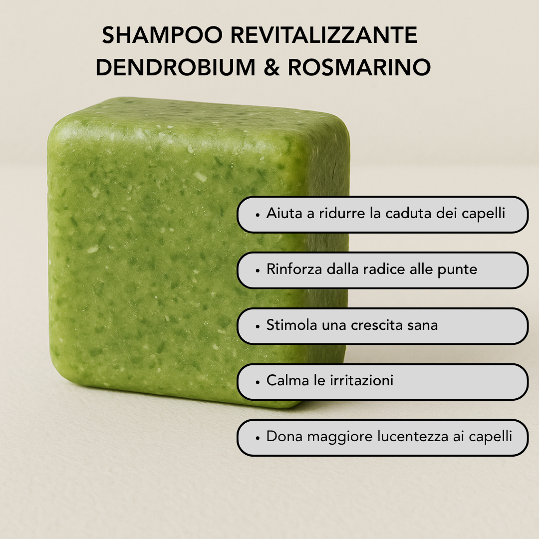 Depura -Shampoo Revitalizzante Dendrobium & Rosmarino