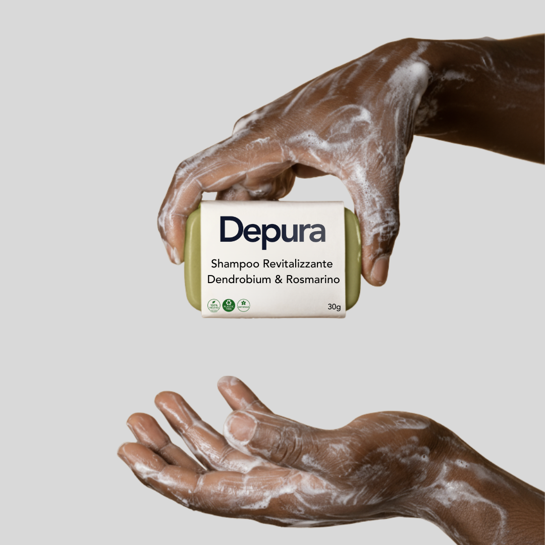 Depura -Shampoo Revitalizzante Dendrobium & Rosmarino